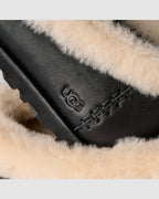 UGG Zora Leather Ballet Flat - Black